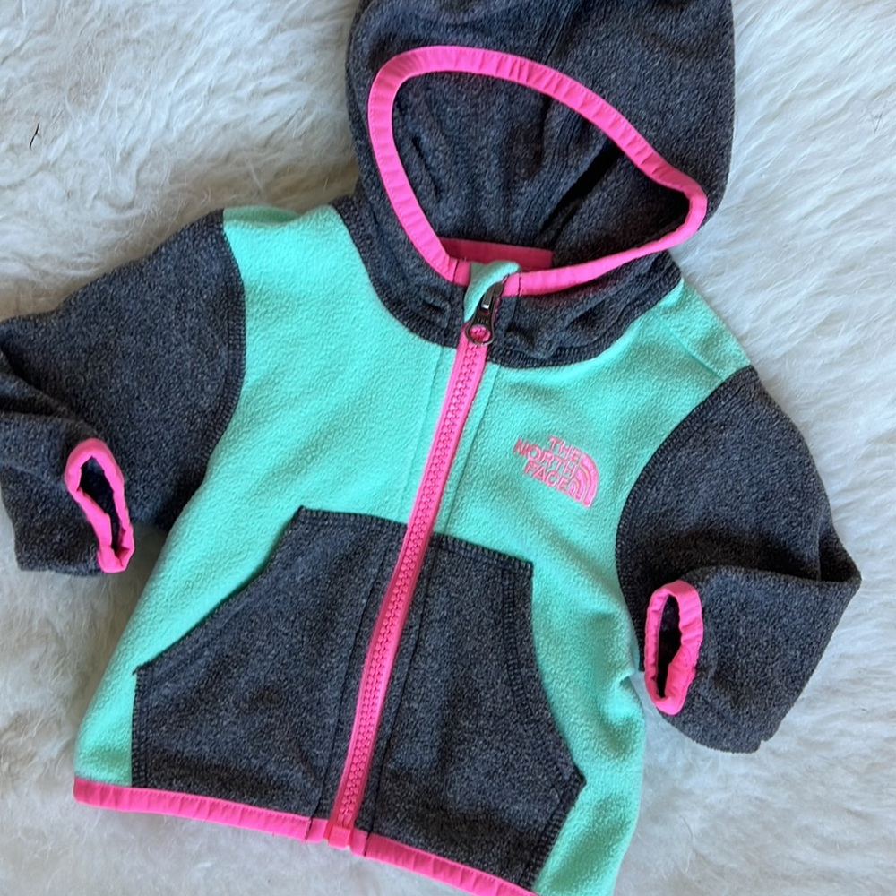 Baby girl North Face jacket